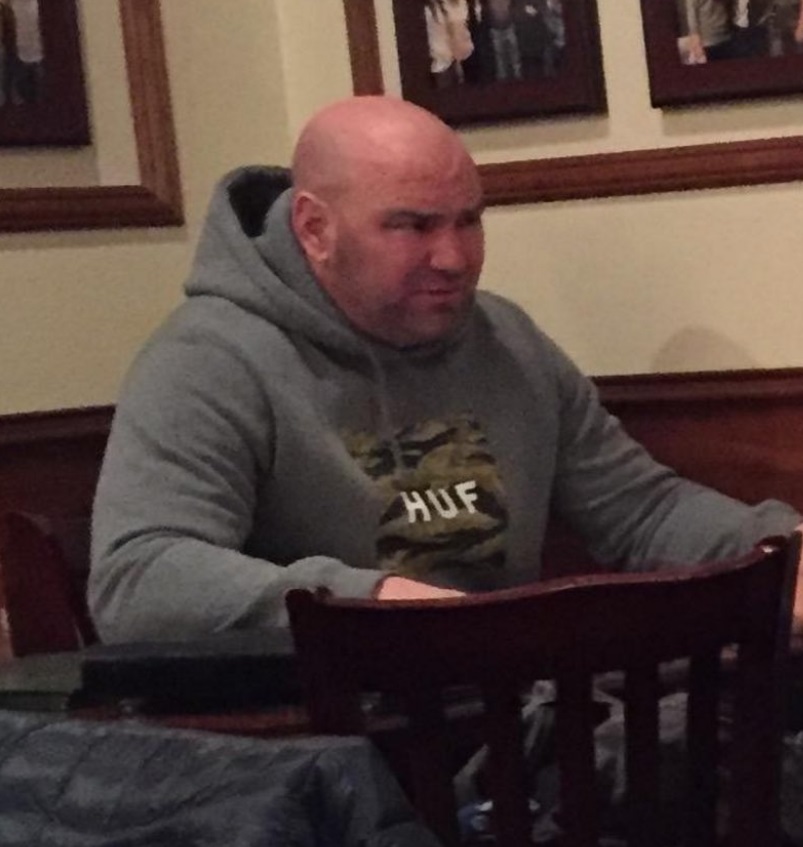 PHOTO Dana White Looking Like He Has Two Heads