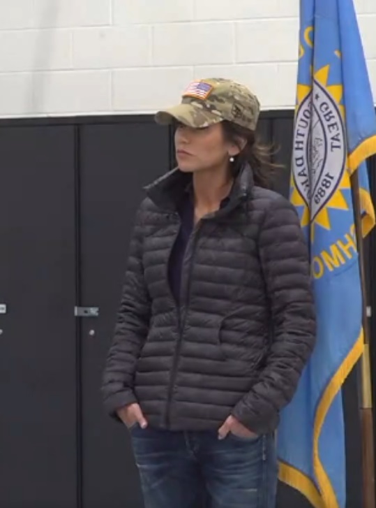 PHOTO Kristi Noem Looks Like A Ranch Hand On Meth