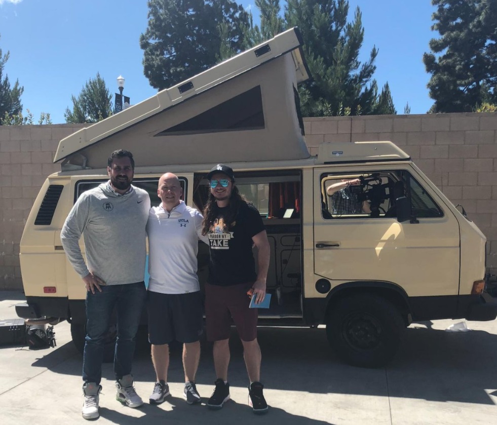 PHOTO Of Mick Cronin In LA When First Hired By UCLA And He's Very Short Only 5 Foot 11