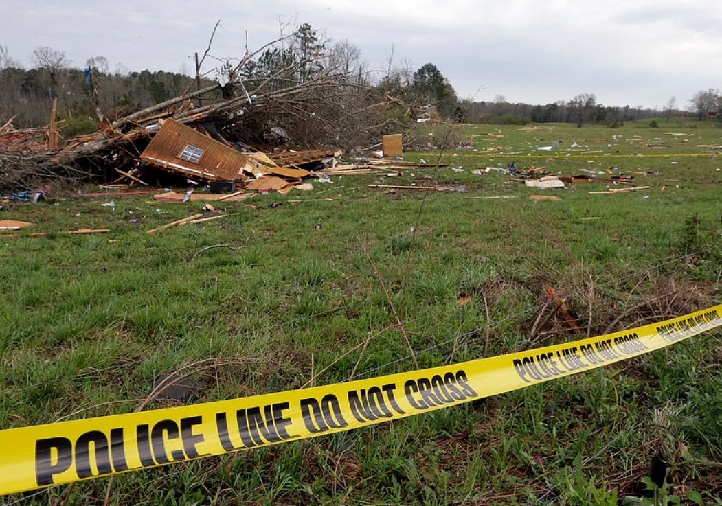 PHOTO Of Mobile Home Man Was Killed In Ohatchee From Tornado