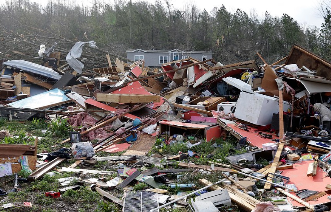 PHOTO Of Tornado Damage In Wellington Alabama