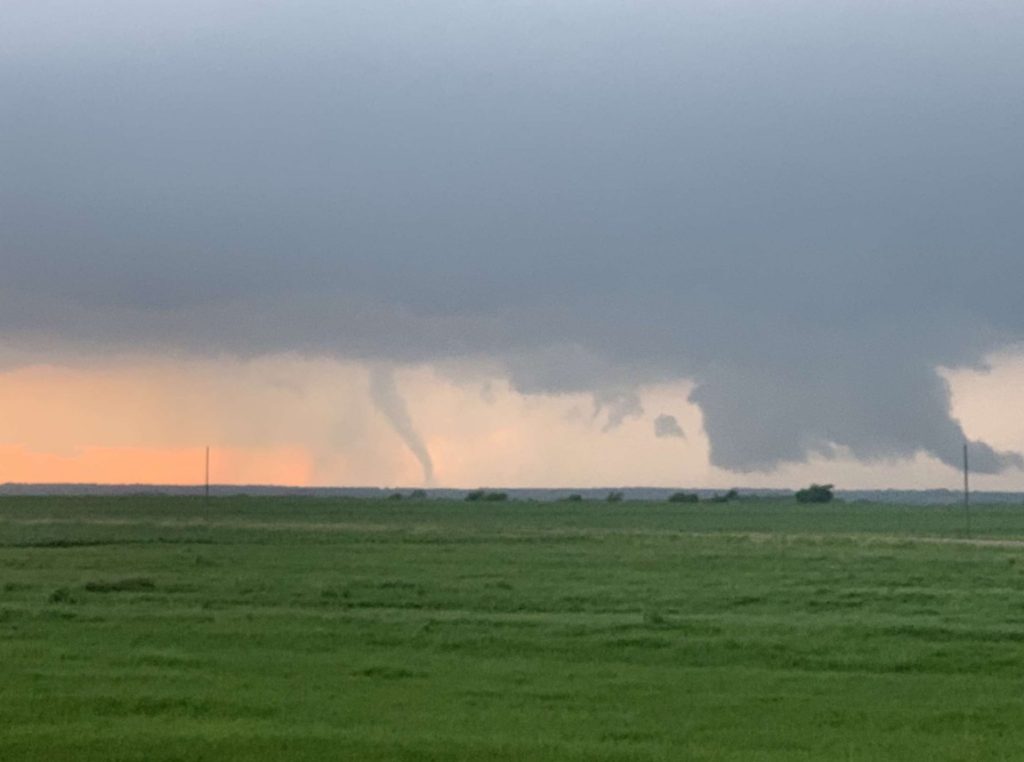 PHOTO Close Up Of Tornado In Blum Texas