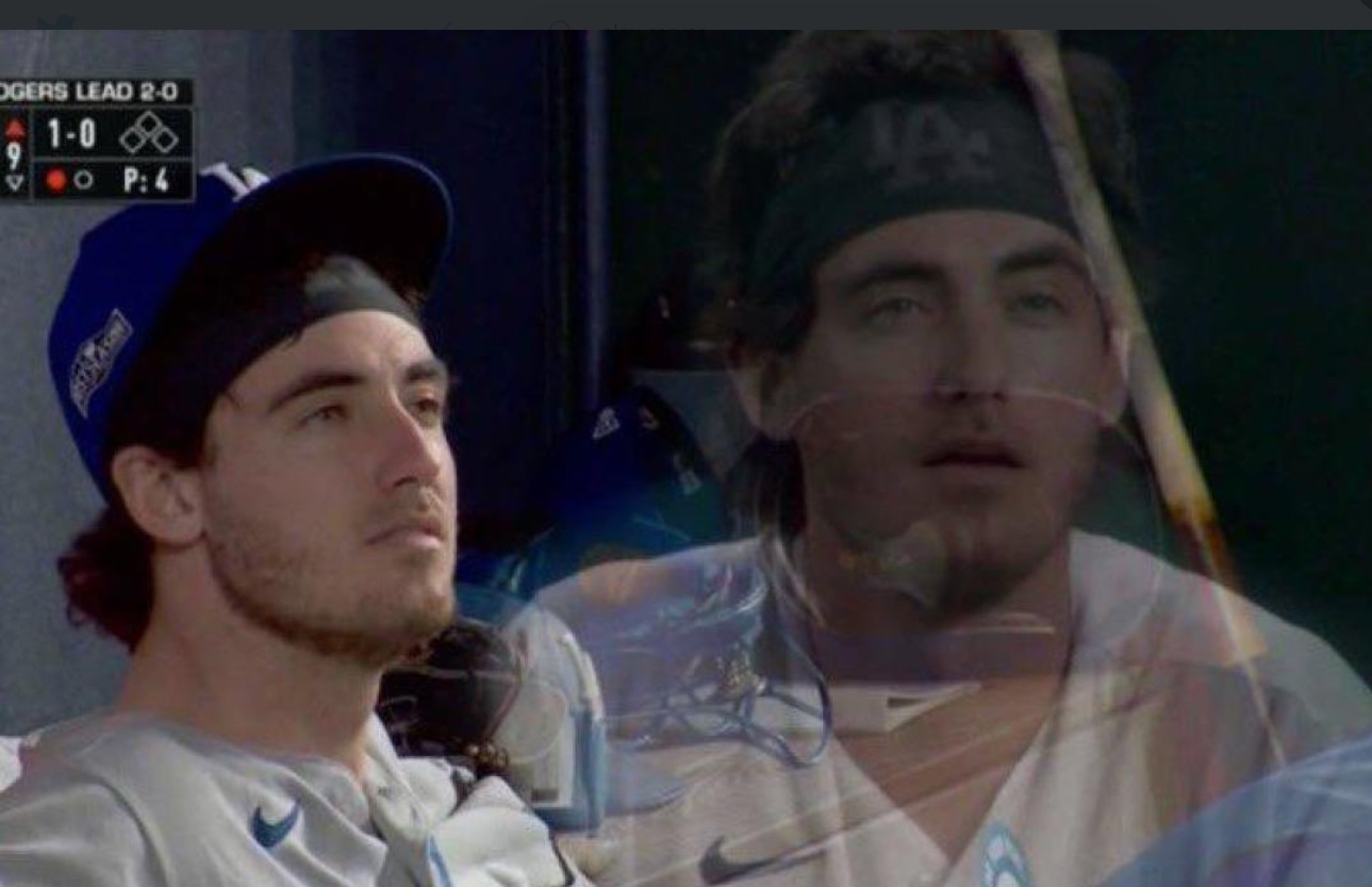 PHOTO Cody Bellinger When He Finds Out Alex Caruso Got Arrested Meme