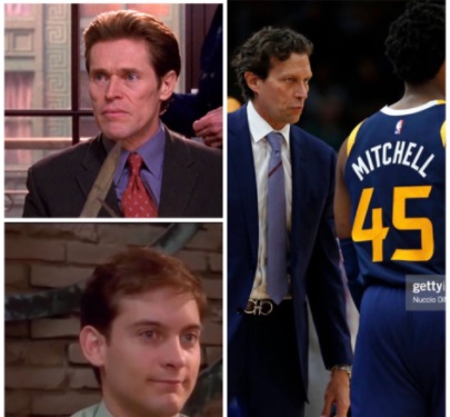 PHOTO Quin Snyder Looks Like He Dresses Up As The Green Goblin On His Off Day