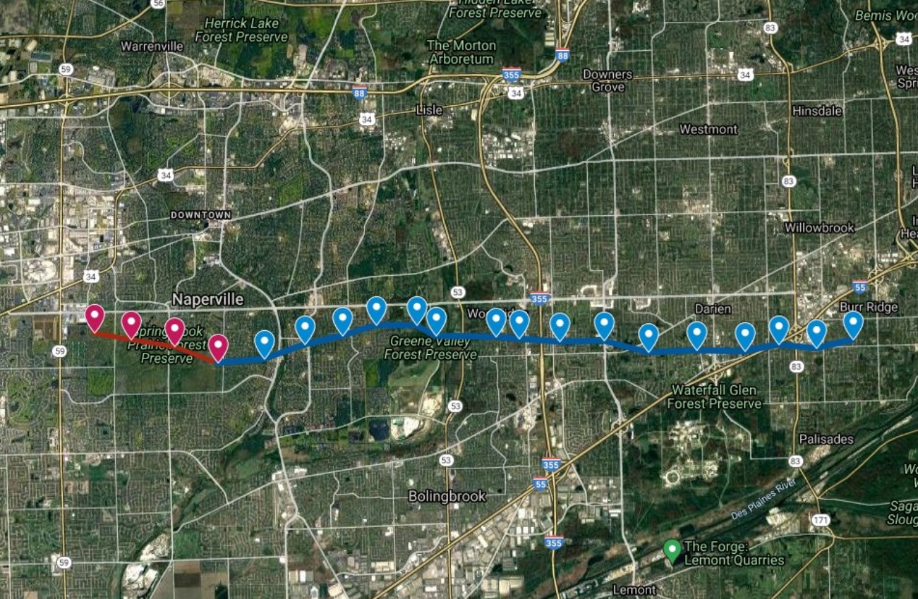 PHOTO Tornado Made A Straight Line Whirling Through Naperville Woodridge Darien And Burr Ridge