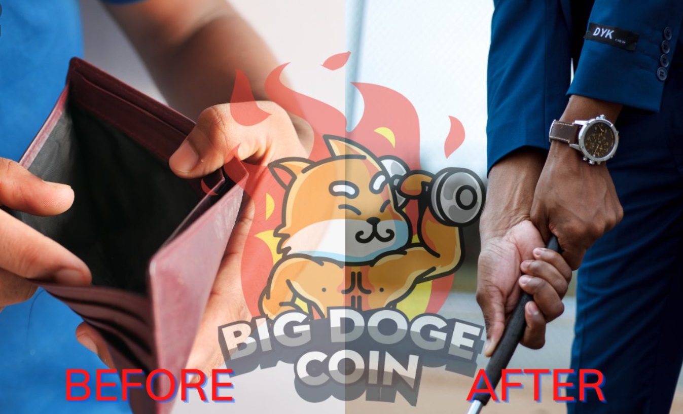 PHOTO Big Doge Coin Before And After Meme