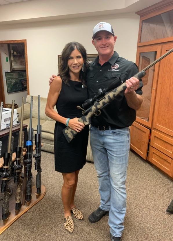 PHOTO Kristi Noem Bought A New Elk Hunting Rifle To Use In South Dakota