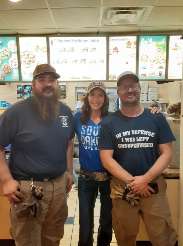 PHOTO Kristi Noem Is A Cowgirl And Loves Dairy Queen Fast Food