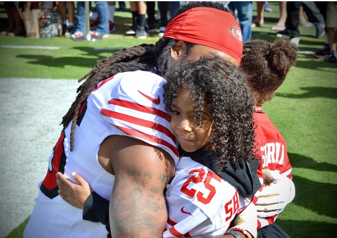 PHOTO Proof Richard Sherman Would Never Harm his Family