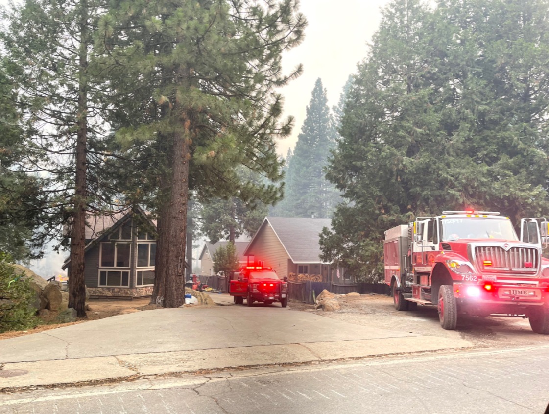 PHOTO Firefighters Protected Land And Homes South Of Lake Almanor West