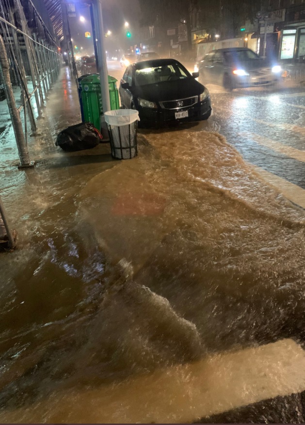 PHOTO 5th And 5th Street In Park Slope Brooklyn NY Is Miraculously Dry