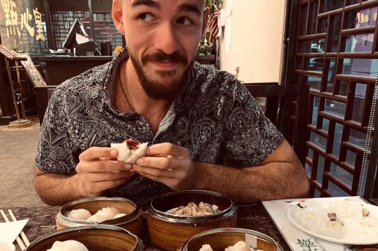 PHOTO Brian Laundrie Eating Sushi And Chinese Food Looking Like A Physchopath Before He Went On Cross Country Trip With Gabby Petito