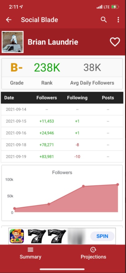 PHOTO Brian Laundrie Has Followed 2 People In The Last Week And Unfollowed 18 People