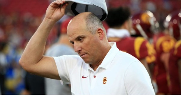 PHOTO Clay Helton Had The Baldest Head Of Any College Football Coach In Division I