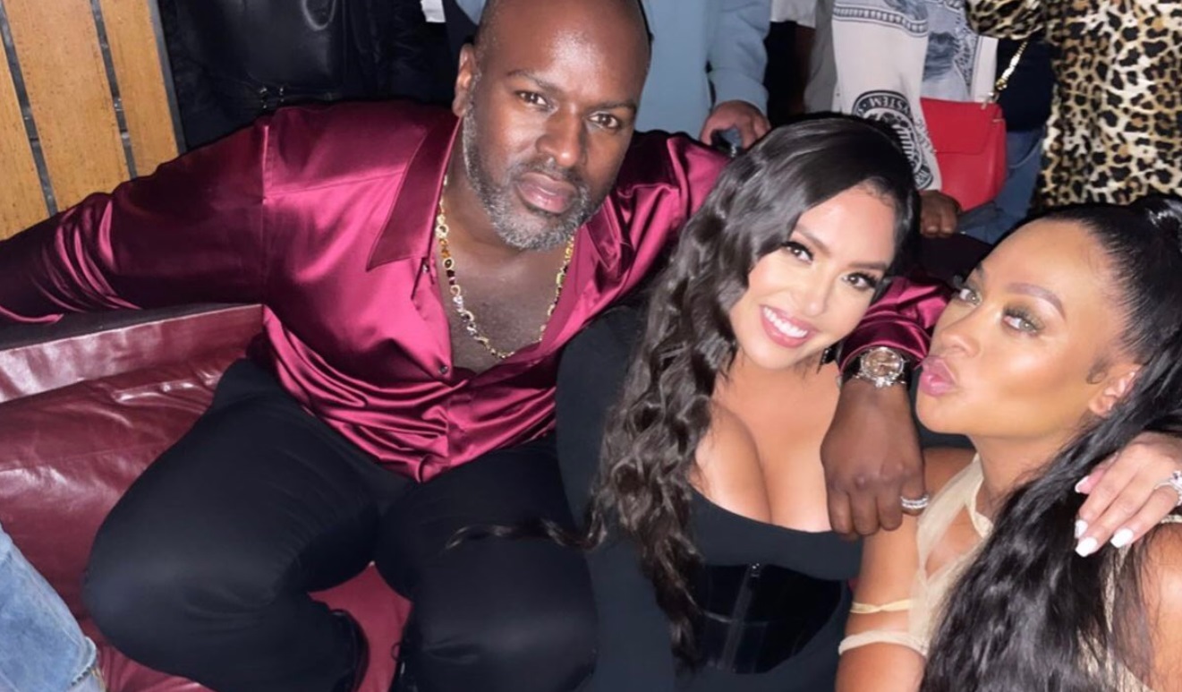 PHOTO Corey Gamble Has Been Trying To Hit The $600 Million Vanessa Bryant Widow Lottery By Hanging Out With Her Late At Night