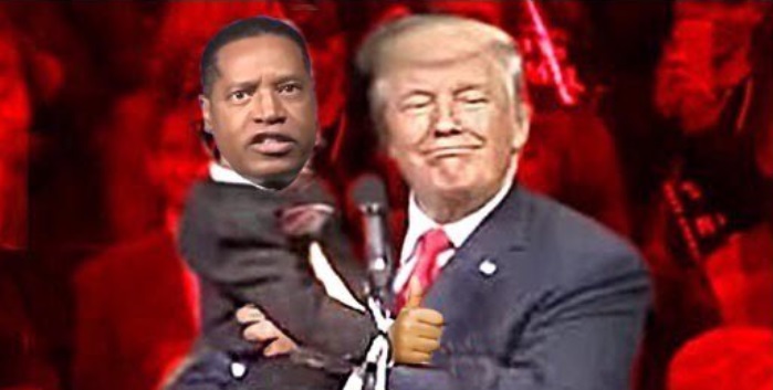 PHOTO Donald Trump Holding Baby Larry Elder