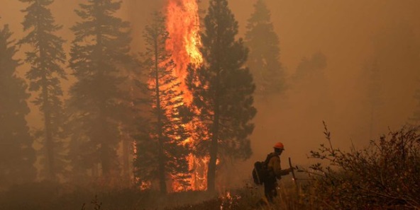 PHOTO El Corado County Getting Hammered By Caldor Fire