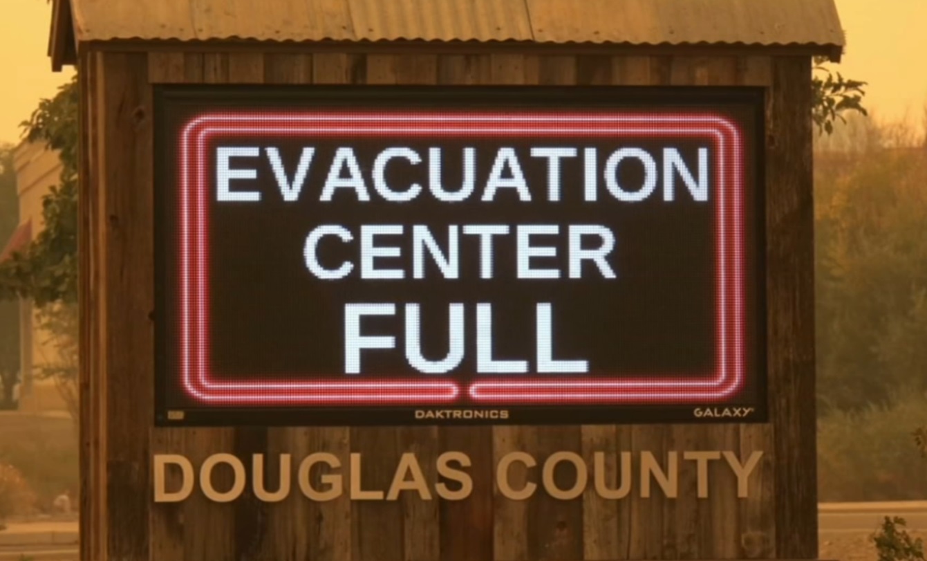 PHOTO Evacuation Center In Douglas County Is Full