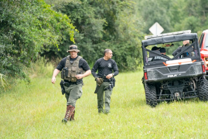 PHOTO FBI Is Searching Day And Night In Very Tall Grass And Terrain For Brian Laundrie At Myakkahatchee Creek Environmental Park