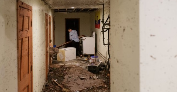 PHOTO First Floor Apartments In NYC Look Like Run Down Warehouses After Flooding