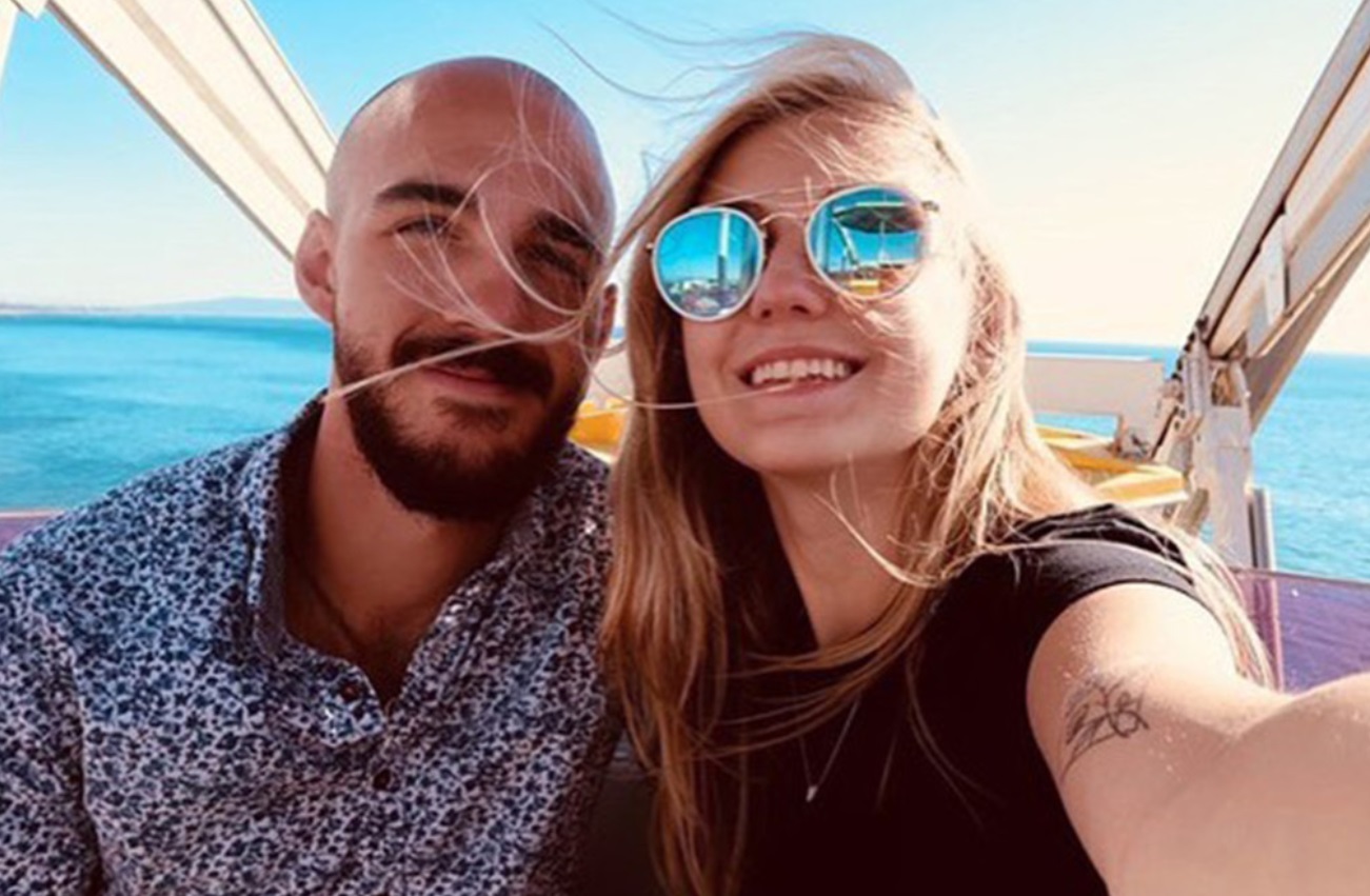 PHOTO Gabby Petito And Her Boyfriend On A Boat On The Ocean In Florida