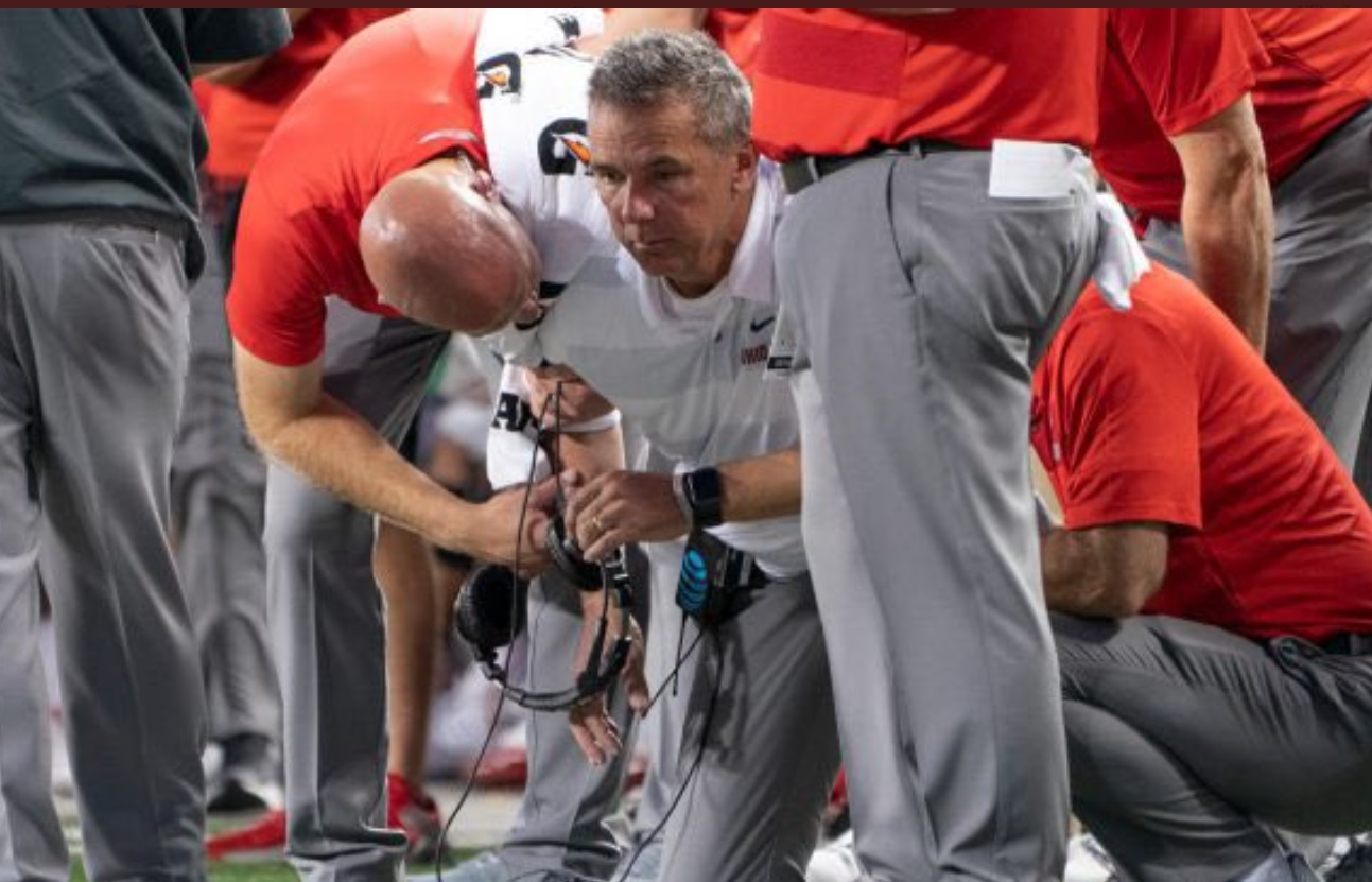 PHOTO How Urban Meyer Feels About Clay Helton's Firing Meme