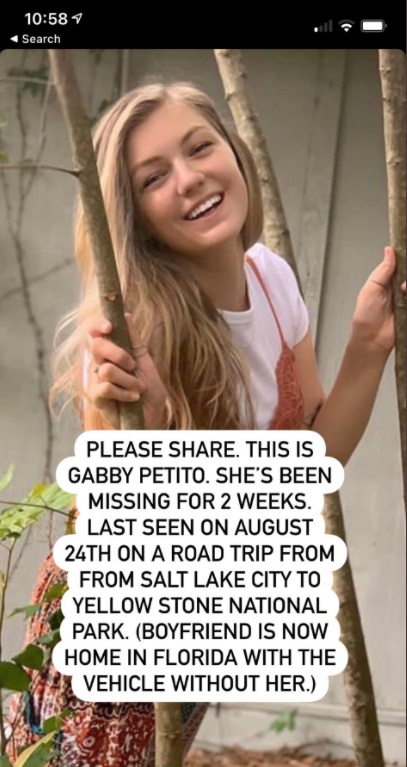 PHOTO Information To Help Find Gabby Petito