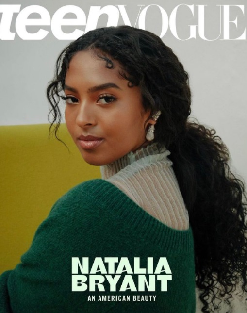 PHOTO Kobe Bryant's Daughter Natalie Made It On The Cover Of Teen Vogue