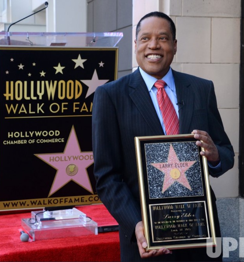 PHOTO Larry Elder Of All People Has A Star On The Hollywood Walk Of Fame