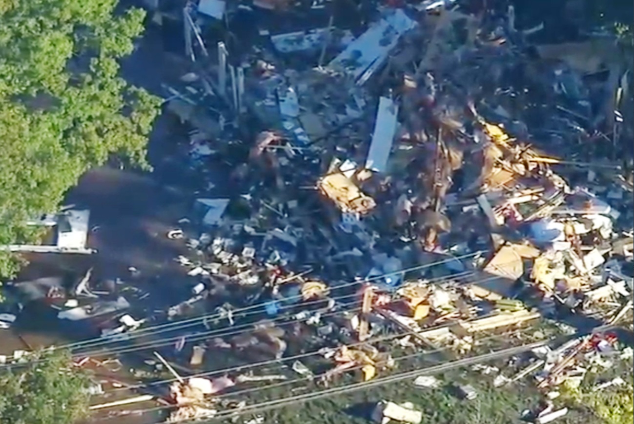 PHOTO New Jersey Home Exploded And It's Just Left To Rubble