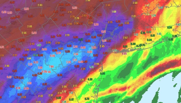 PHOTO New York City Got Over 3 Inches Of Rain In One Hour