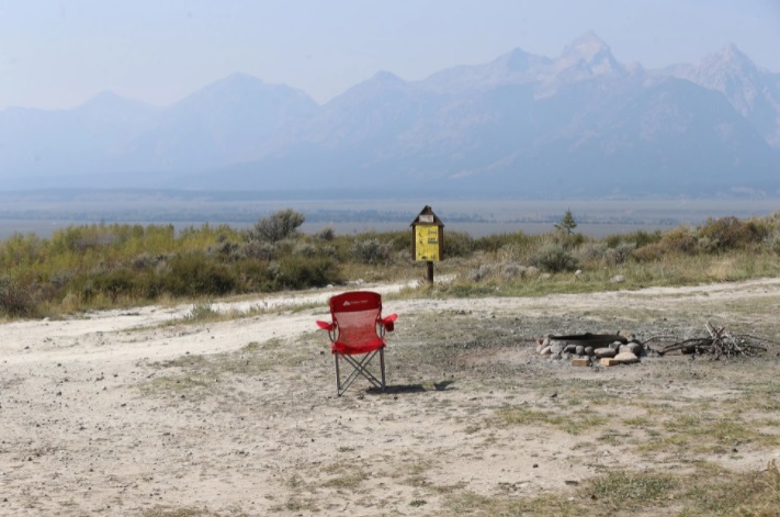 PHOTO Of The Campsite Brian Laundrie And Gabby Petito Setup At Teton National Forest