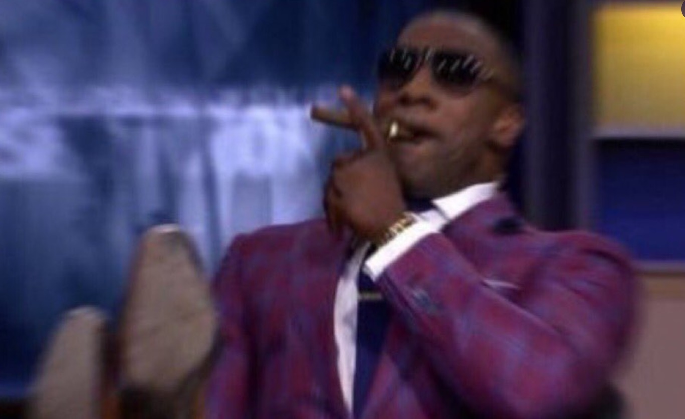 PHOTO Shannon Sharpe Smokes A Cigar Like A True Celebrity