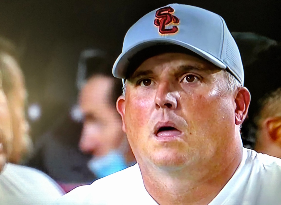 PHOTO The Moment In The Stanford Game Clay Helton Knew He Was Getting Fired