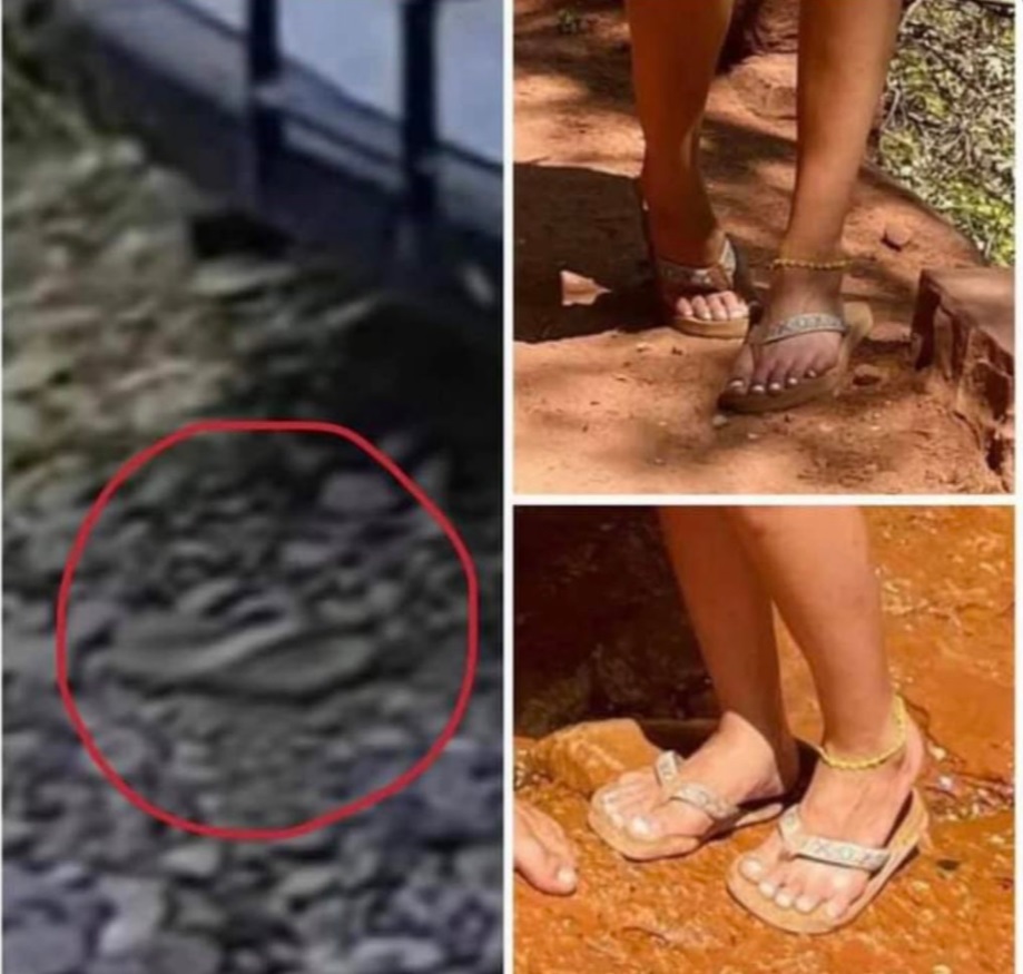 PHOTO The Sandals Gabby Petito Was Wearing The Day She Was Murdered Were Found At The Murder Scene Next To The Camper Van