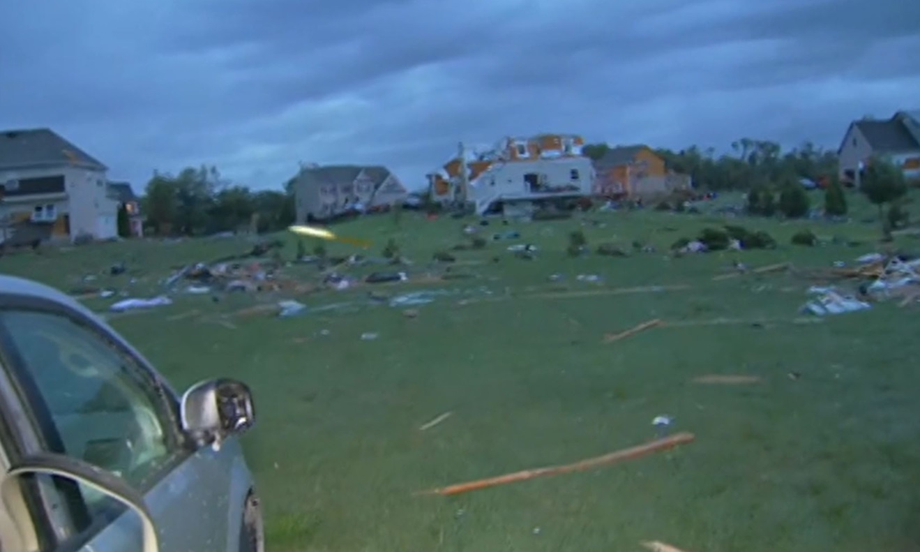 PHOTO Tornado Damage In Philadelphia Pennsylvania