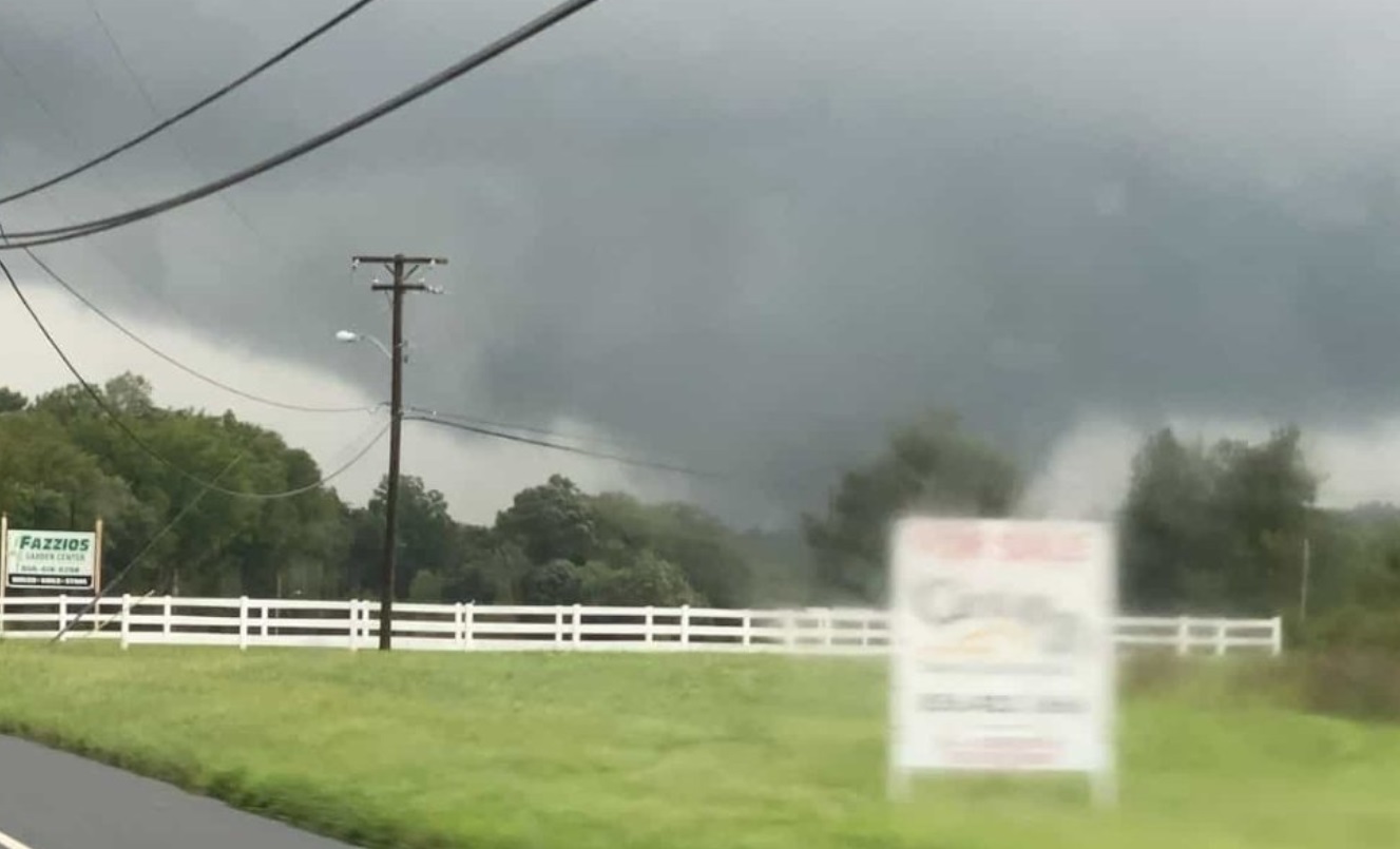 PHOTO Tornado Touching Down In Trenton New Jersey