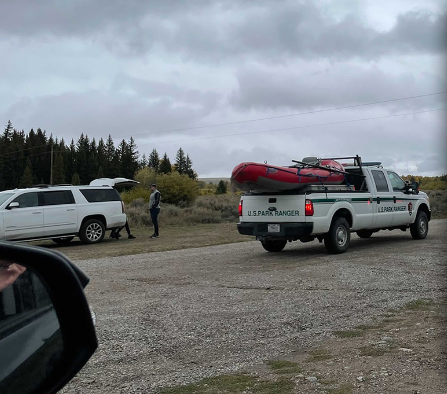 PHOTO US Park Rangers Working The Area Where Gabby Petito's Body Was Found