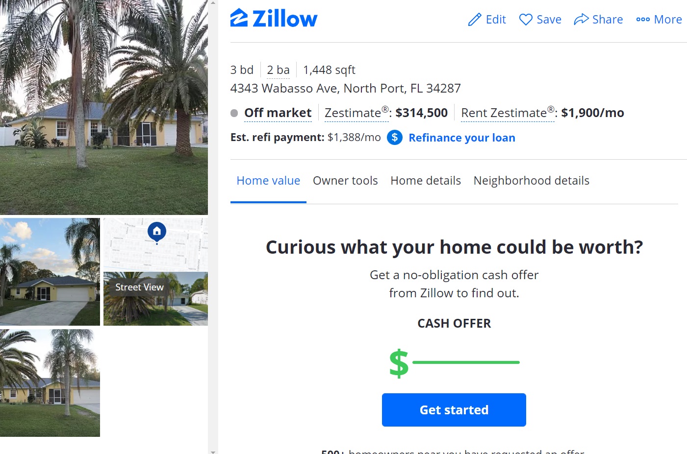 PHOTO Zillow Details About Brian Laundrie's Tiny Florida Home