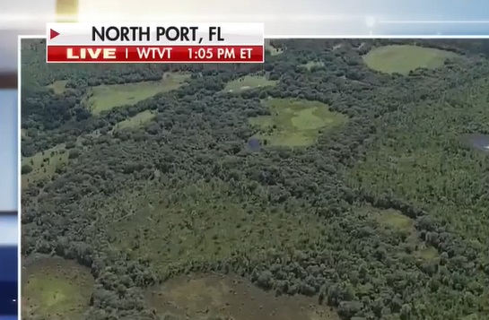 PHOTO Aerial View Of Where Brian Laundrie Was Found Just Miles From His Parents North Port Florida Home