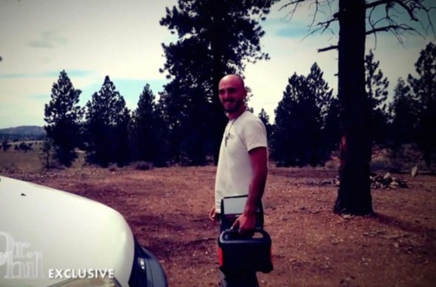 PHOTO Brian Laundrie Smiling With A Huge Grin Near Where He Buried Gabby Petito In Shallow Grave