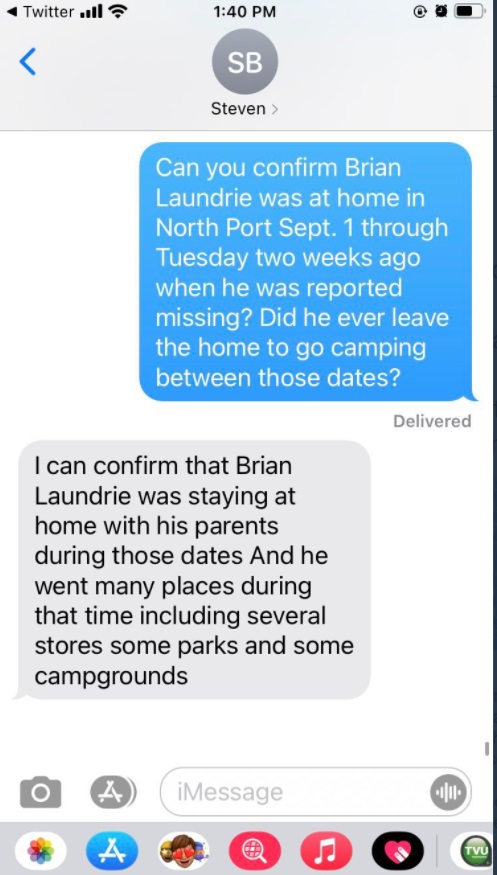 PHOTO Brian Laundrie's Gun Was Found At Playground Area Of Fort De Soto Park Days After His Death