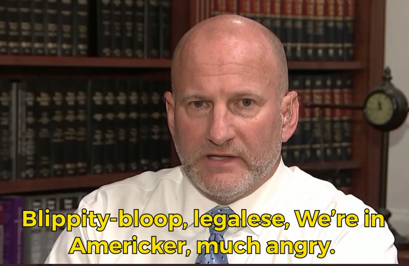 PHOTO Brian Laundrie's Lawyer Blippity Bloop Legalese We're In Americker Much Angry Meme