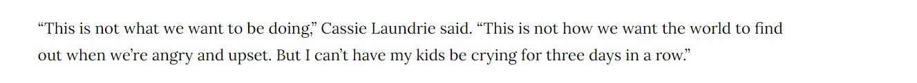 PHOTO Brian Laundrie's Sisters Kids Crying For 3 Days In A Row Over Loud Protesters Outside Her House