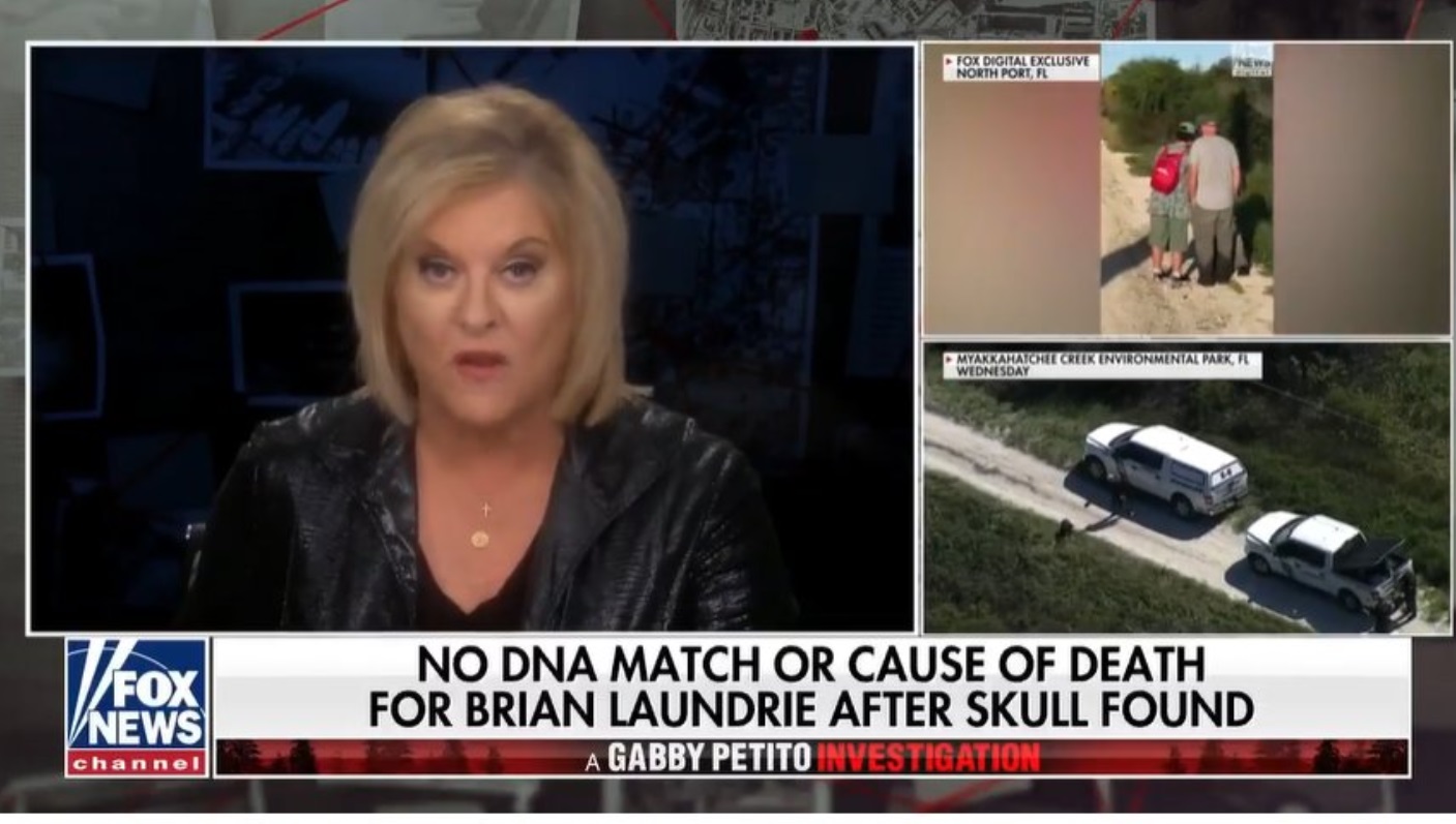 PHOTO Fox News Caught Saying Brian Laundrie's Remans Don't Match DNA