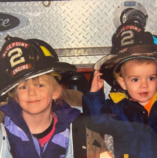 PHOTO Gabby Petito Wearing Firefighter Helmet When She Was Young