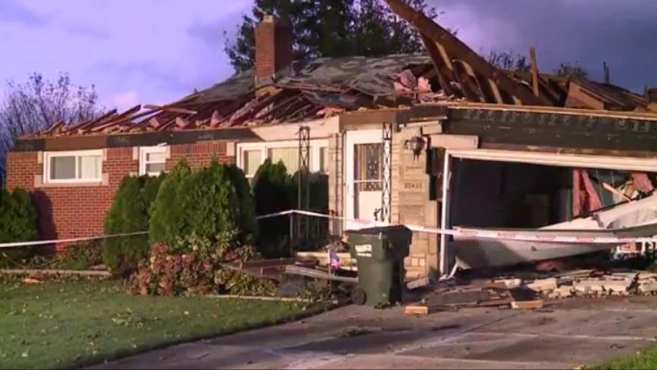 PHOTO Home In Wickliffe Ohio Completely Destroyed By Tornado