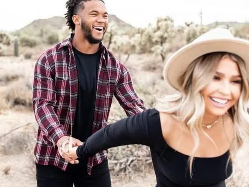 PHOTO Kyler Murray Holding His Girlfriend's Hands In The Desert