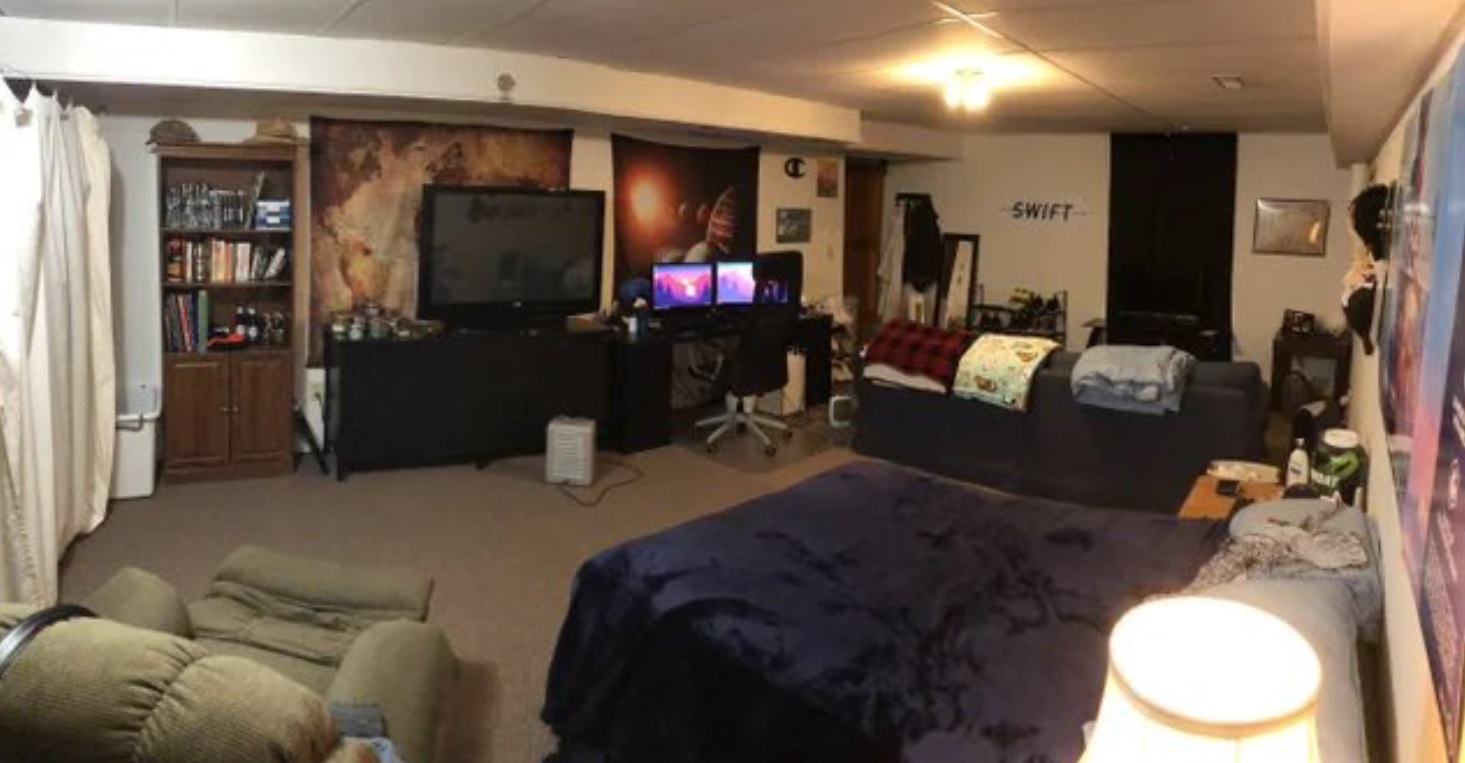 PHOTO Of Brian Laundrie's Room He's Sleeping In Someone's Basement In Unknown Location