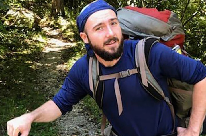 PHOTO Of Dude That Was Hiking On Appalachian Trail And Was Raided By US Marshals In North Carolina Hotel Room